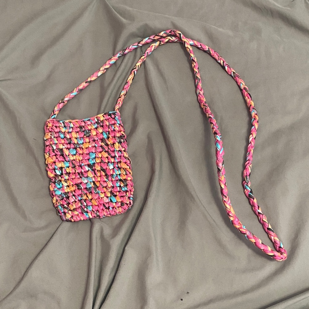 Old Navy Colorful Woven Mini Bag